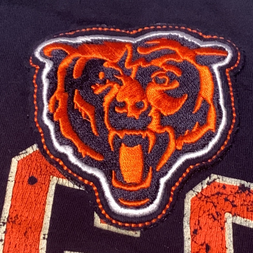 NFL Chicago Bears Men’s L/S Distressed Shirt, EUC, Size Medium - Picture 4 of 11